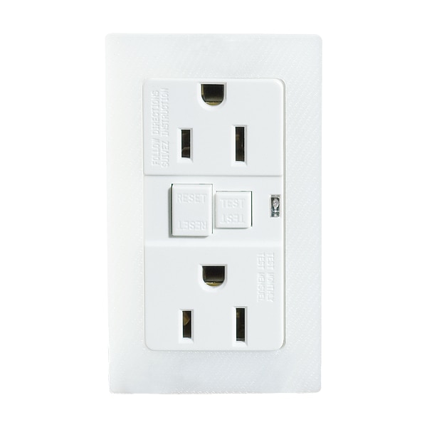 Murrelektronik MODLINK MSDD SOCKET INSERT USA 2XNEMA 5-15, GFCI 125VAC/15A 4000-68000-3220000 - main